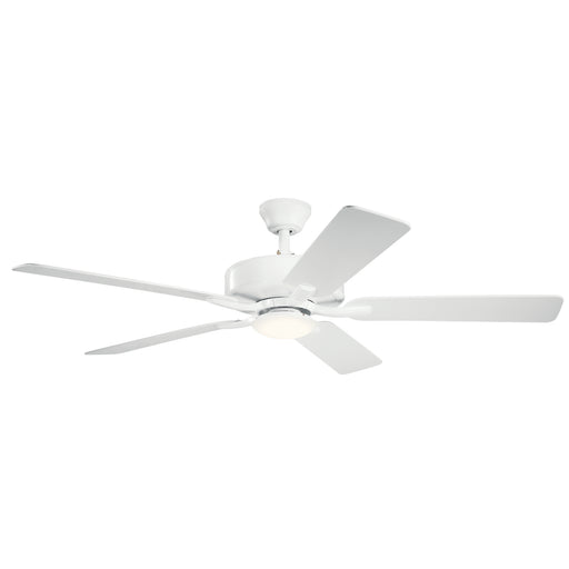 Kichler - 330019MWH - 52``Ceiling Fan - Basics Pro Designer - Matte White