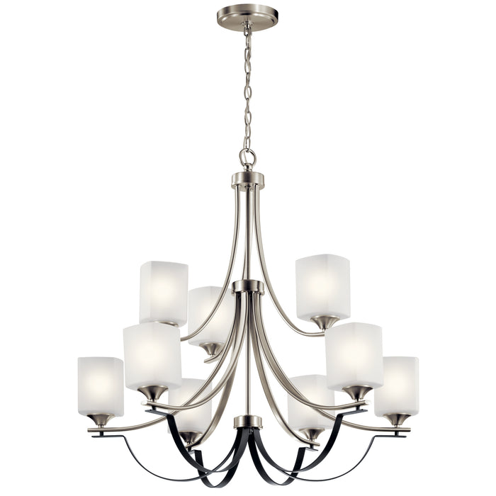 Kichler - 52277NI - Nine Light Chandelier - Tula - Brushed Nickel