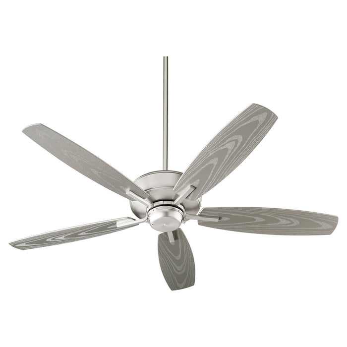 Quorum - 17052-65 - 52``Patio Fan - Breeze Patio - Satin Nickel