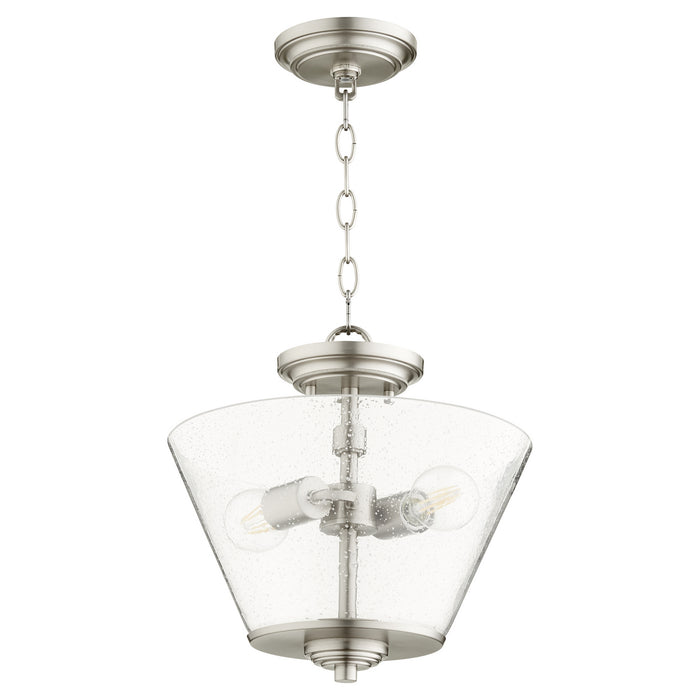 Quorum - 3609-13-65 - Two Light Dual Mount - Dunbar - Satin Nickel
