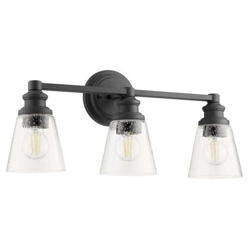 Quorum - 509-3-69 - Three Light Vanity - Dunbar - Noir