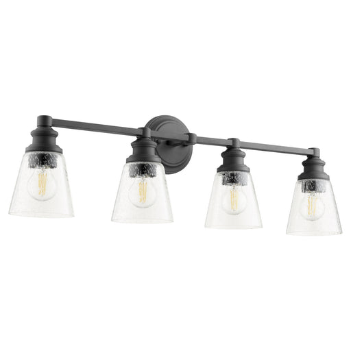 Quorum - 509-4-69 - Four Light Vanity - Dunbar - Noir