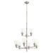 Quorum - 609-9-65 - Nine Light Chandelier - Dunbar - Satin Nickel