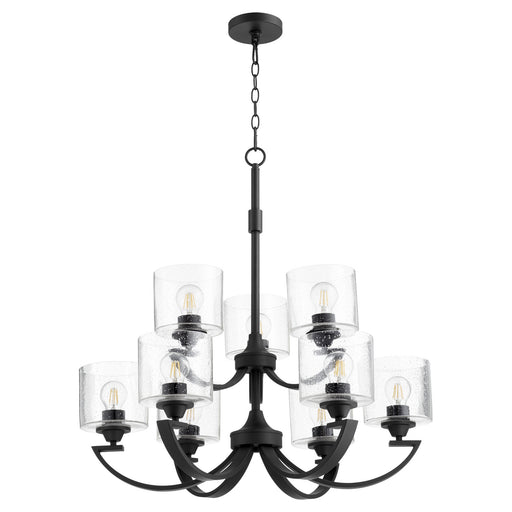 Quorum - 6202-9-69 - Nine Light Chandelier - Dakota - Noir