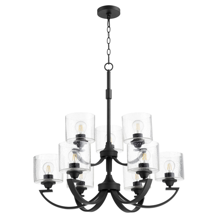 Quorum - 6202-9-69 - Nine Light Chandelier - Dakota - Noir