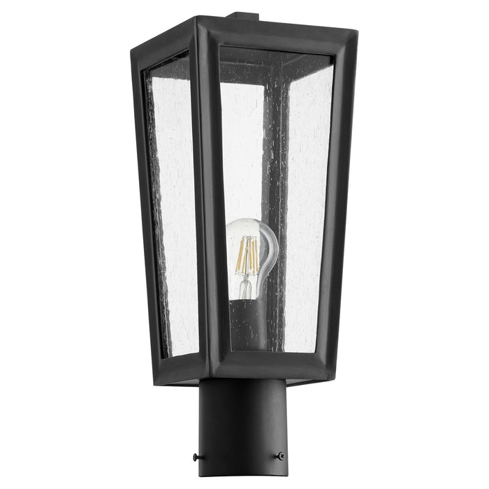 Quorum - 717-6-69 - One Light Post Mount - Bravo - Noir