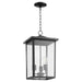 Quorum - 723-11-69 - Three Light Pendant - Riverside - Noir