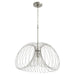 Quorum - 806-24-63 - One Light Pendant - Brushed Silver