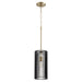 Quorum - 817-1-80 - One Light Pendant - Finura - Aged Brass