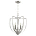 Quorum - 8202-5-65 - Five Light Entry Pendant - Dakota - Satin Nickel