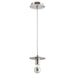 Quorum - 822-65 - One Light Pendant - Satin Nickel