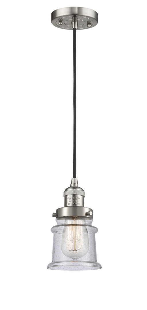 Innovations - 201C-SN-G184S-LED - LED Mini Pendant - Franklin Restoration - Brushed Satin Nickel