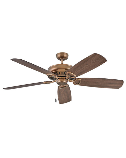 Hinkley - 900460FAC-NID - 60``Ceiling Fan - Gladiator - Antique Copper