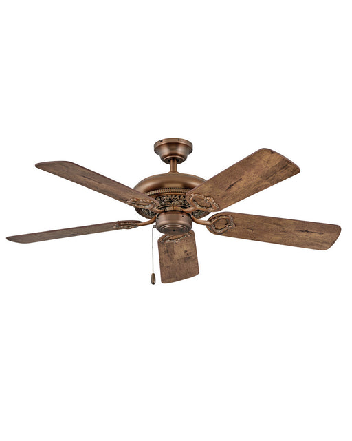 Hinkley - 901152FAC-NID - 52``Ceiling Fan - Lafayette - Antique Copper