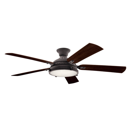Kichler - 310017WZC - 60``Ceiling Fan - Hatteras Bay - Weathered Zinc