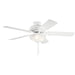 Kichler - 339501MWH - 52``Ceiling Fan - Sutter Place Select - Matte White
