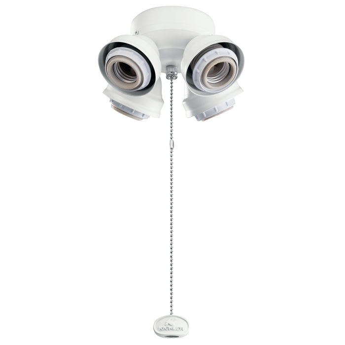 Kichler - 350210MWH - LED Fan Fitter - Accessory - Matte White