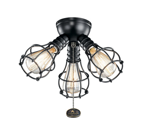 Kichler - 380041SBK - LED Fan Light Kit - Accessory - Satin Black
