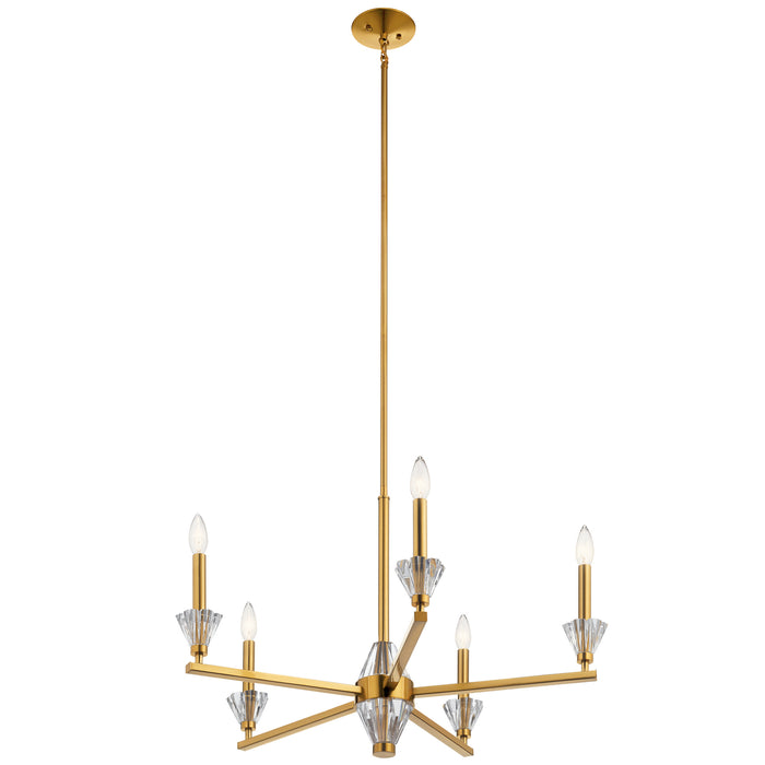 Kichler - 52001FXG - Five Light Chandelier - Calyssa - Fox Gold