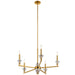 Kichler - 52001FXG - Five Light Chandelier - Calyssa - Fox Gold