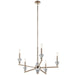 Kichler - 52001PN - Five Light Chandelier - Calyssa - Polished Nickel