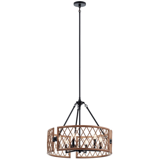 Kichler - 52077PAL - Six Light Chandelier - Oana - Palm