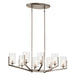 Kichler - 52315CLP - Eight Light Chandelier - Nye - Classic Pewter