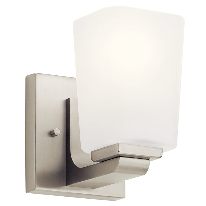Kichler - 55015NI - One Light Wall Sconce - Roehm - Brushed Nickel
