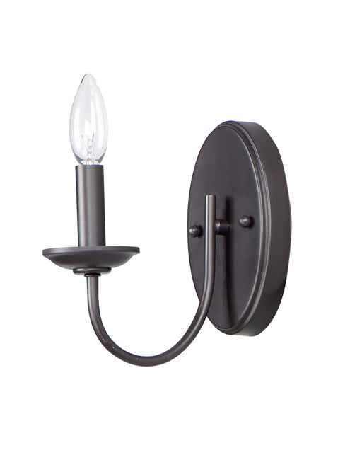 Maxim - 10351OI - One Light Wall Sconce - Logan - Oil Rubbed Bronze