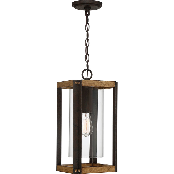 Quoizel - MSQ1909RK - One Light Outdoor Lantern - Marion Square - Rustic Black