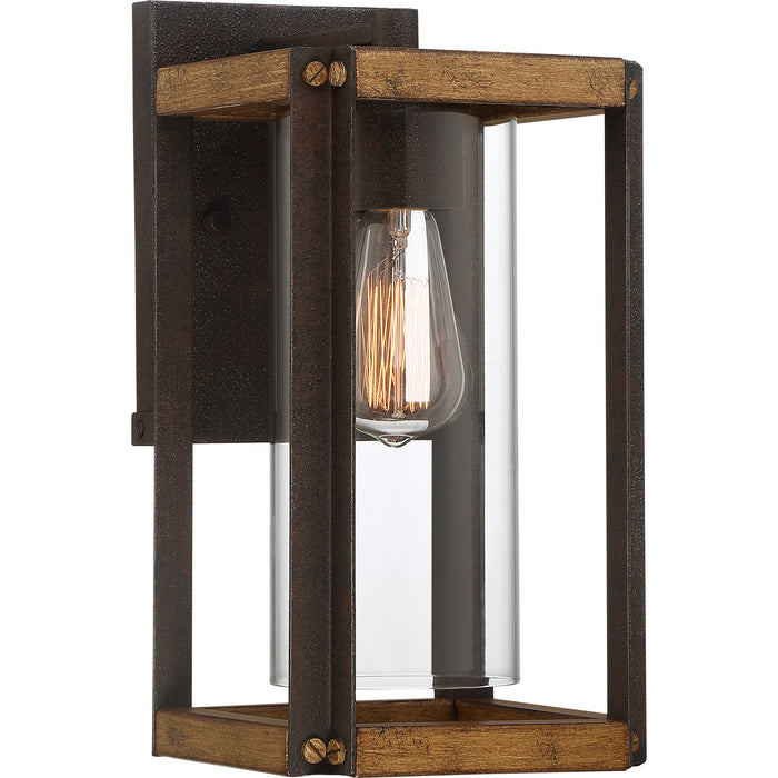 Quoizel - MSQ8407RK - One Light Outdoor Lantern - Marion Square - Rustic Black