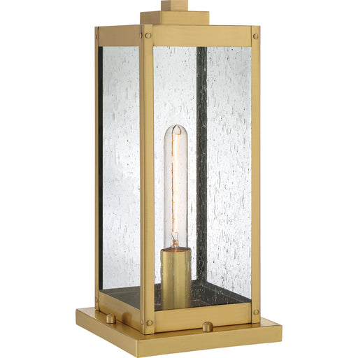 Quoizel - WVR9106A - One Light Outdoor Lantern - Westover - Antique Brass
