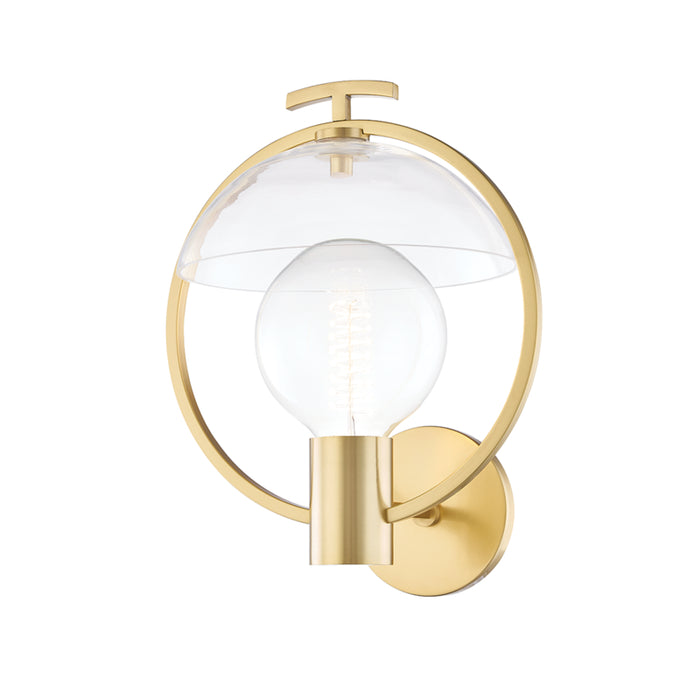 Mitzi - H387101-AGB - One Light Wall Sconce - Ringo