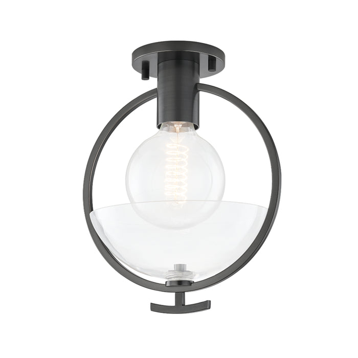 Mitzi - H387601-OB - One Light Semi Flush Mount - Ringo