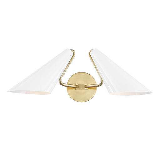 Mitzi - H399102-AGB/DG - Two Light Wall Sconce - Talia