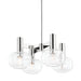 Mitzi - H403804-PN - Four Light Chandelier - Harlow