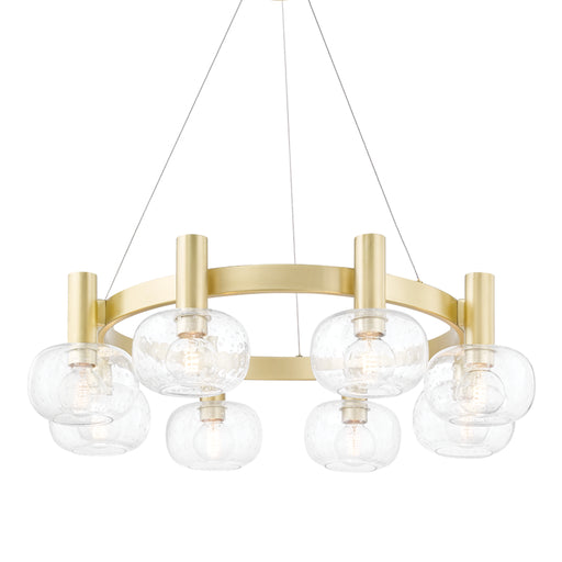 Mitzi - H403808-AGB - Eight Light Chandelier - Harlow
