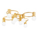Mitzi - H413608-GL - Eight Light Semi Flush Mount - Hope