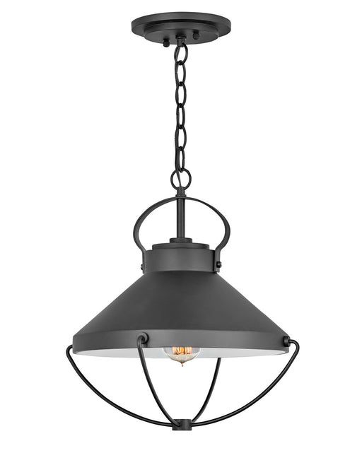 Hinkley - 2692BK - One Light Outdoor Lantern - Crew - Black