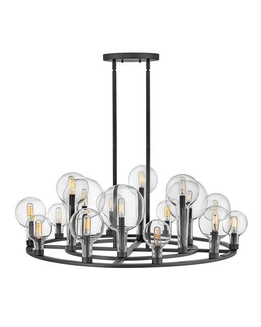 Hinkley - 30529BK - 16 Light Chandelier - Alchemy - Black