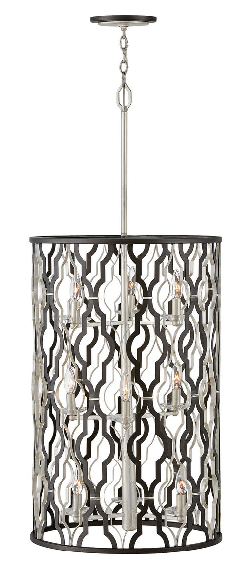Hinkley - 3069GG - Nine Light Chandelier - Portico - Glacial