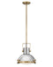 Hinkley - 49067HB - One Light Pendant - Nautique - Heritage Brass