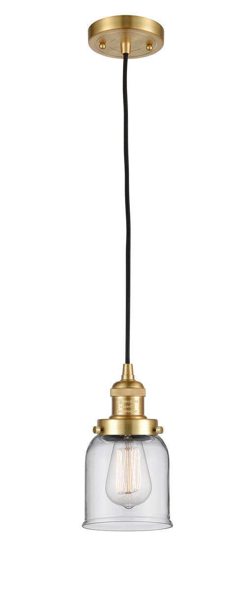 Innovations - 201C-SG-G52 - One Light Mini Pendant - Franklin Restoration - Satin Gold