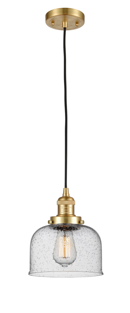 Innovations - 201C-SG-G74 - One Light Mini Pendant - Franklin Restoration - Satin Gold