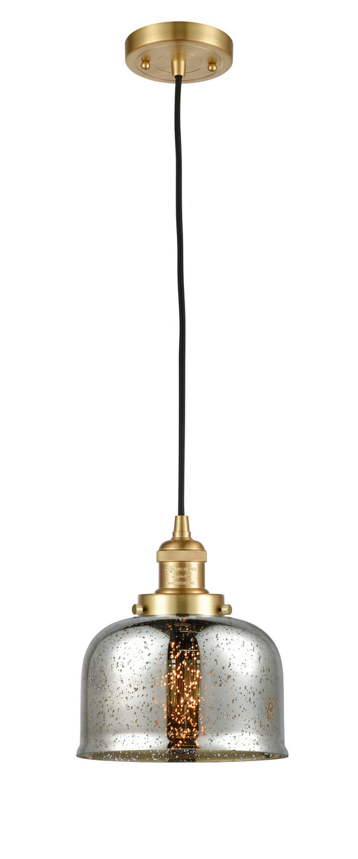 Innovations - 201C-SG-G78 - One Light Mini Pendant - Franklin Restoration - Satin Gold