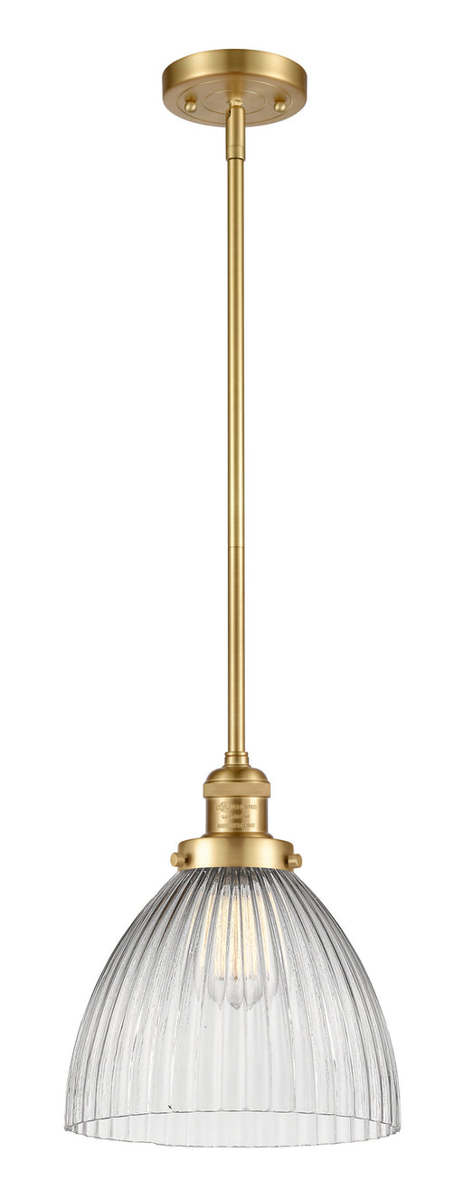 Innovations - 201S-SG-G222 - One Light Mini Pendant - Franklin Restoration - Satin Gold