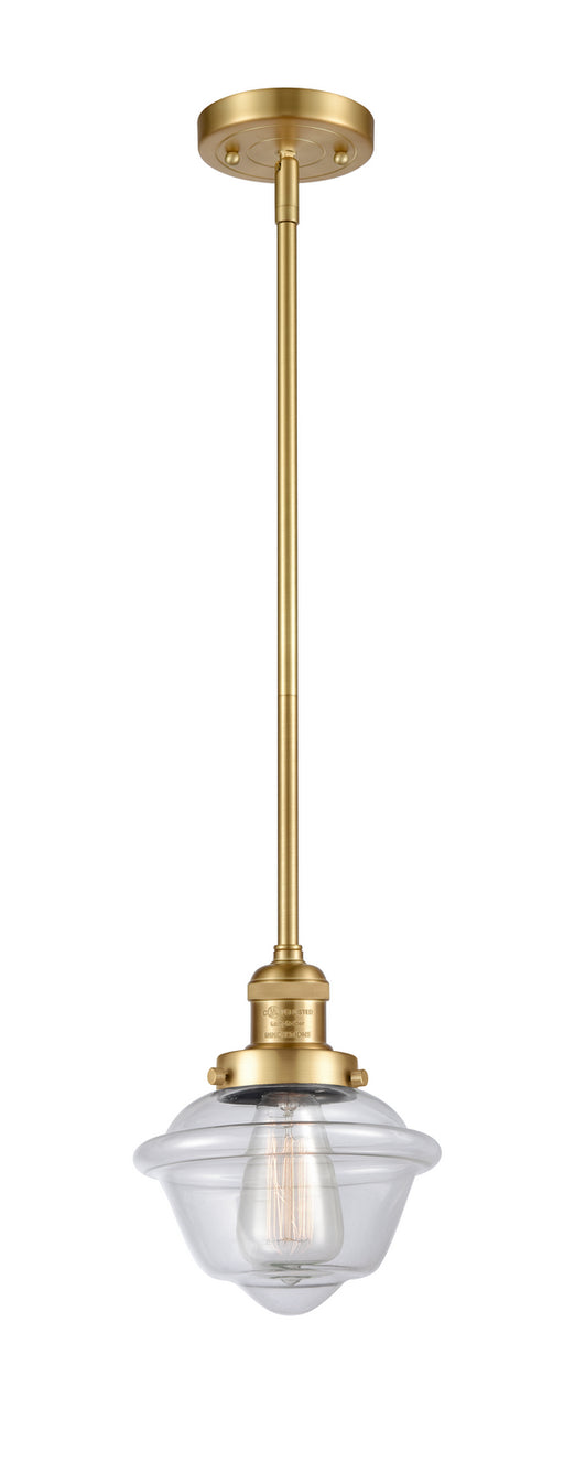 Innovations - 201S-SG-G532 - One Light Mini Pendant - Franklin Restoration - Satin Gold
