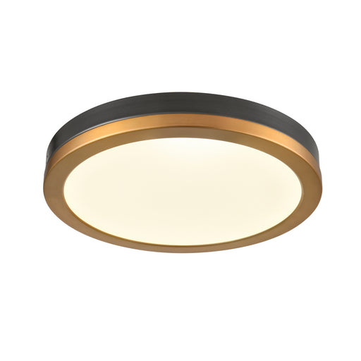 DVI Lighting - DVP39342BR+GR - LED Flush Mount - Temagami - Brass/Graphite
