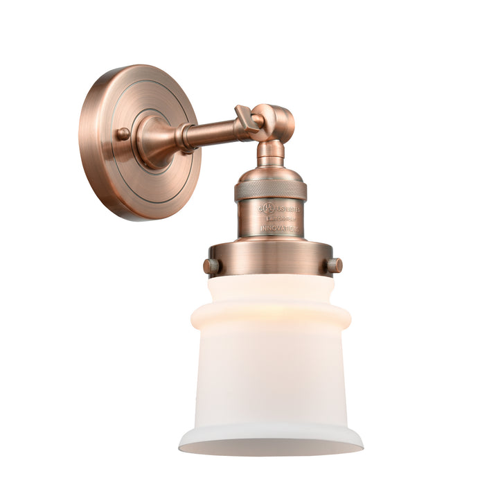 Innovations - 203-AC-G181S-LED - LED Wall Sconce - Franklin Restoration - Antique Copper