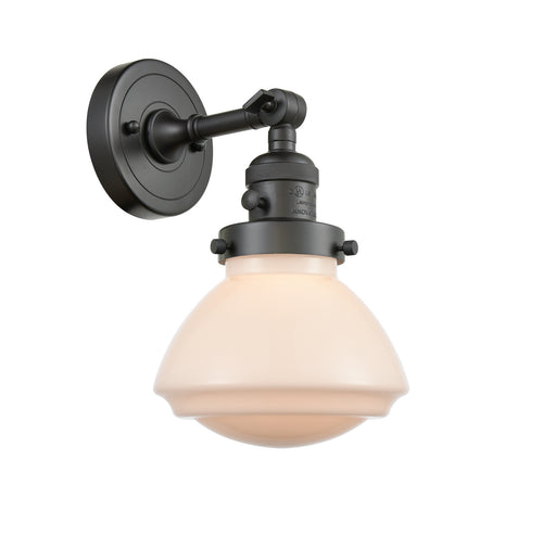 Innovations - 203SW-OB-G321 - One Light Wall Sconce - Franklin Restoration - Oil Rubbed Bronze